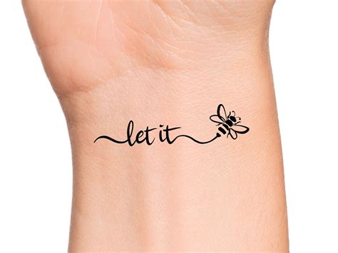 let it be tatuaje|Let it Be Tattoo Designs